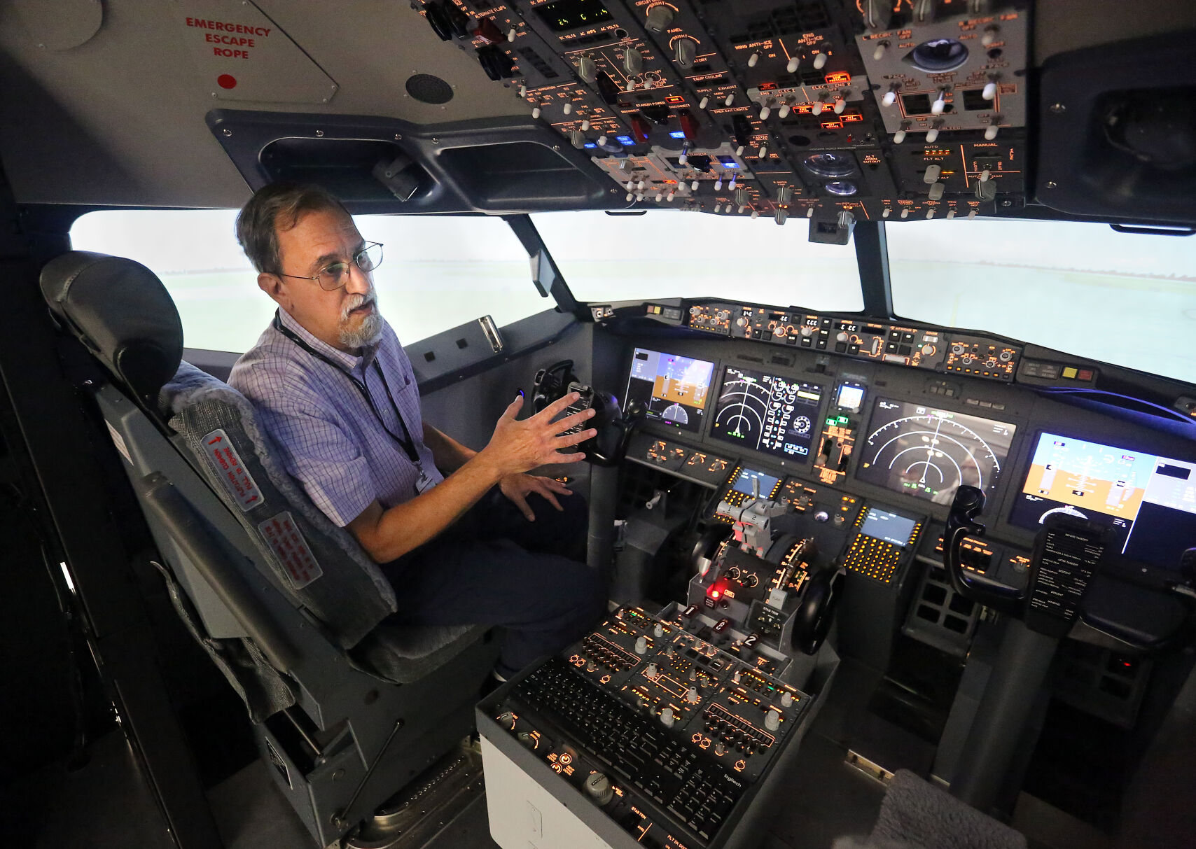 Trident Tech's aeronautic training facility